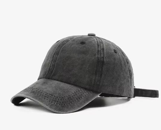 Women's Distressed Vintage-Style Cap