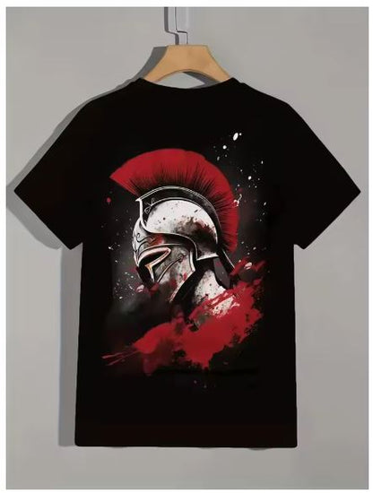 Men's Spartan Warrior Graphic T-Shirt