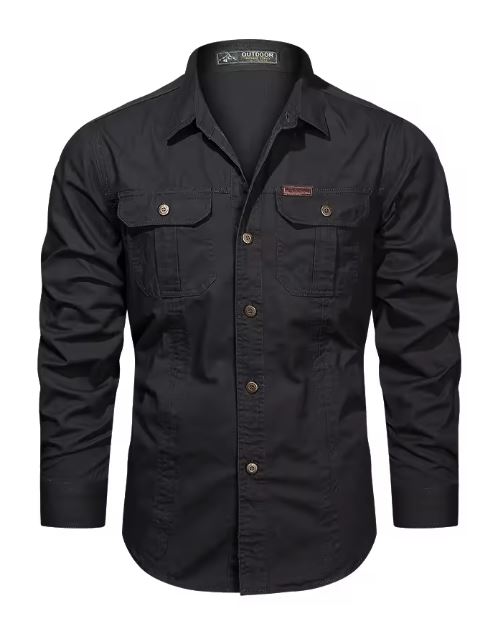 Men's Outdoor Tactical Button-Up Shirt