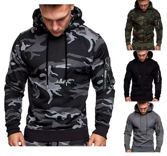 Army Camo Hoddie - 3D Print Pullover Hoodie for Men & Women, Casual Autumn Jacket, New Fashion 2025