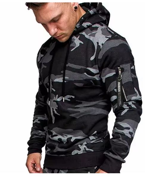 Army Camo Hoddie - 3D Print Pullover Hoodie for Men & Women, Casual Autumn Jacket, New Fashion 2025